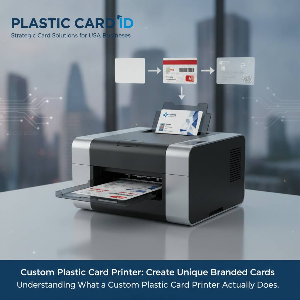 Understanding What a Custom Plastic Card Printer Actually Does
