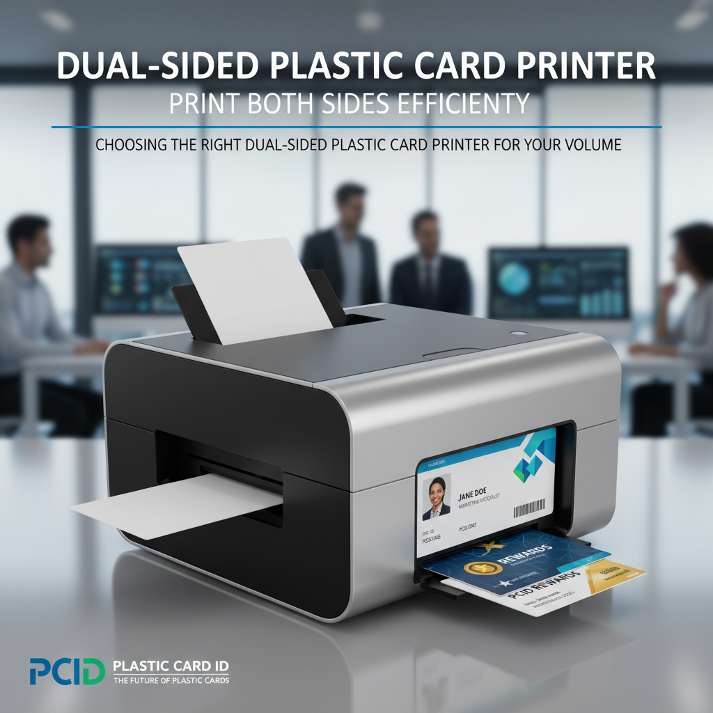 Choosing the Right Dual-Sided Plastic Card Printer for Your Volume
