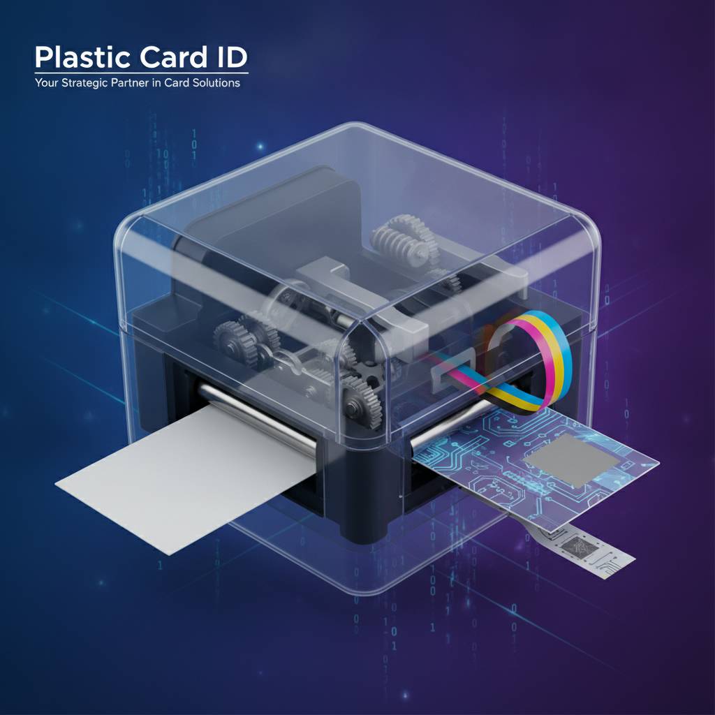The Core Technology: What Actually Happens Inside a Card Printer
