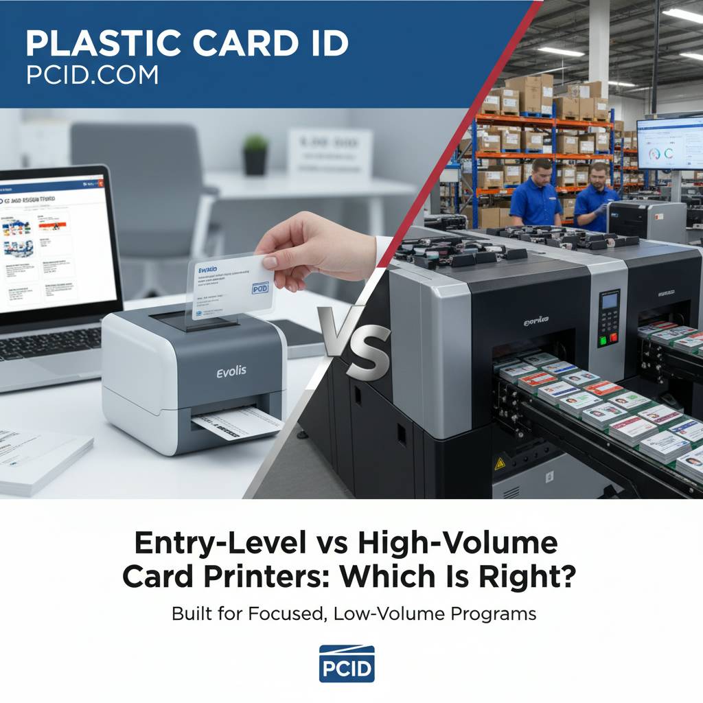 Entry-Level Card Printers: Built for Focused, Low-Volume Programs