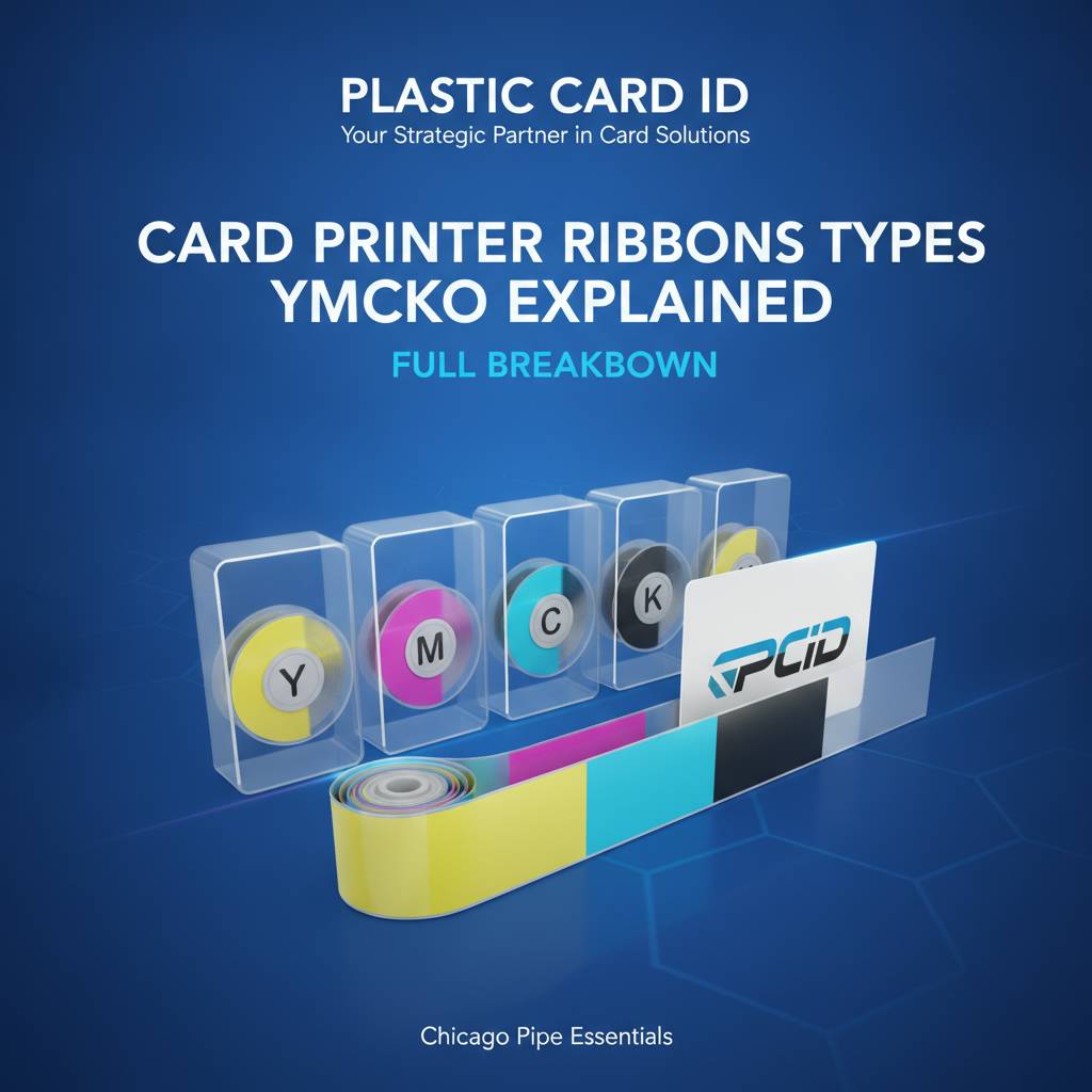 Card Printer Ribbons Types YMCKO Explained - Plastic Card ID