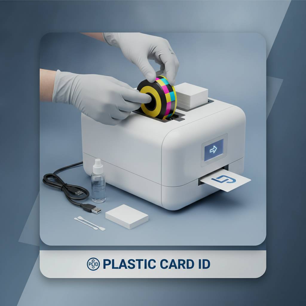How to Replace a Card Printer Ribbon - A Complete Guide from Plastic Card ID