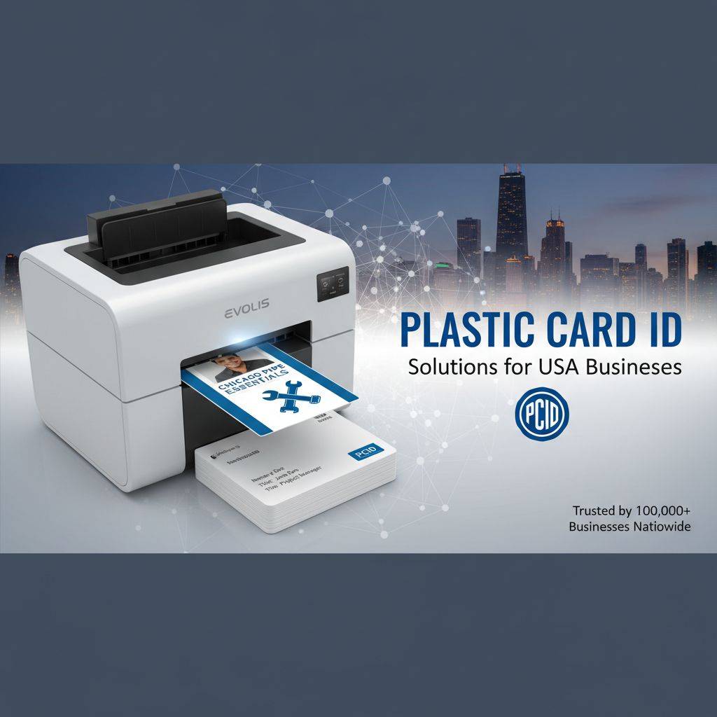 Why Plastic Card ID Is the Go-To Source for Plastic Card Printers for Employee ID Cards