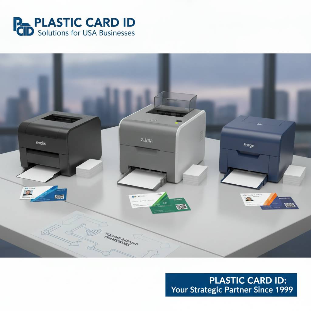 Choosing the Right Plastic Card Printer for Employee ID Cards: A Volume-Based Framework