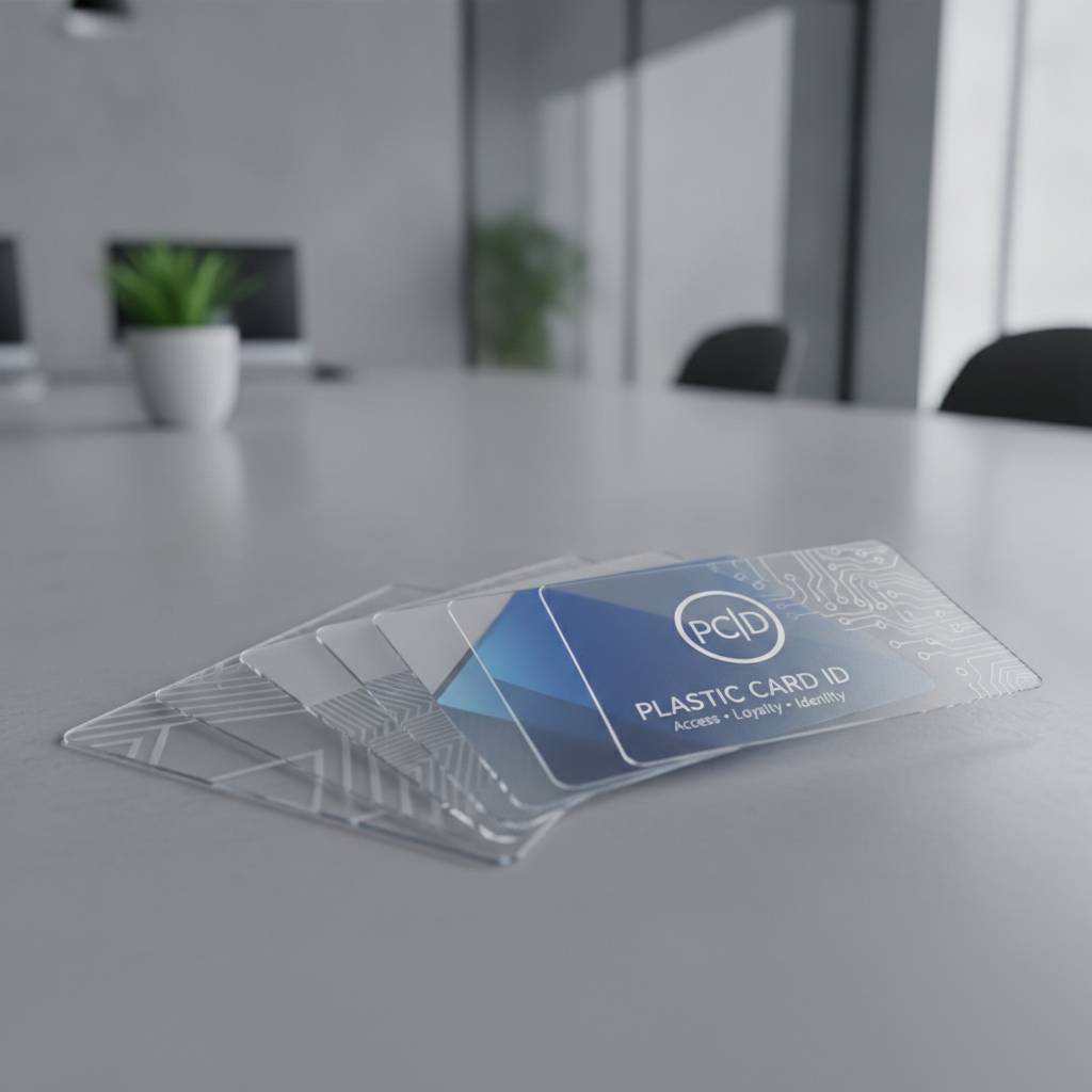 Clear Custom Plastic Cards